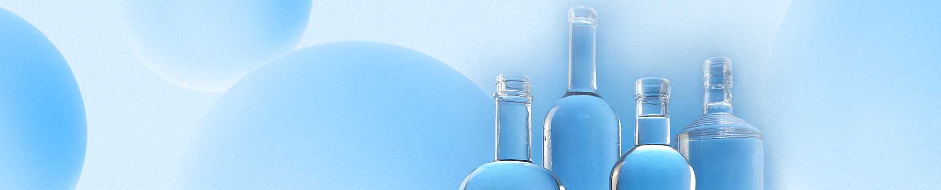 Bottiglie di vetro per liquori