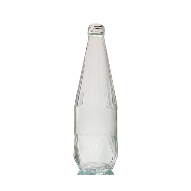 Bottiglie di vetro d'acqua