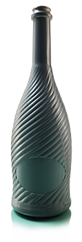 Bottiglie di vetro di Champagne
