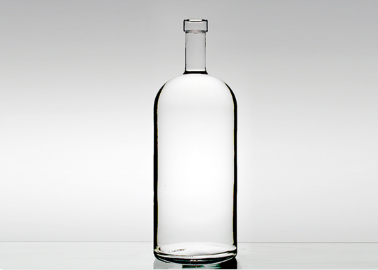 glass liquor bottles with corks