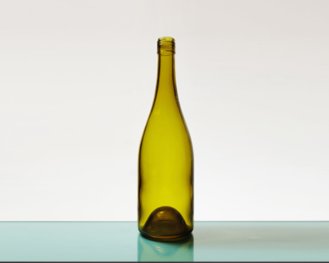 Bottiglie di vino verde antico bordeaux 75CL