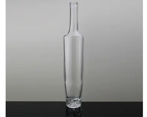 Bottiglia di liquori di Rum Flint Extra bianco di forma ovale da 375ml