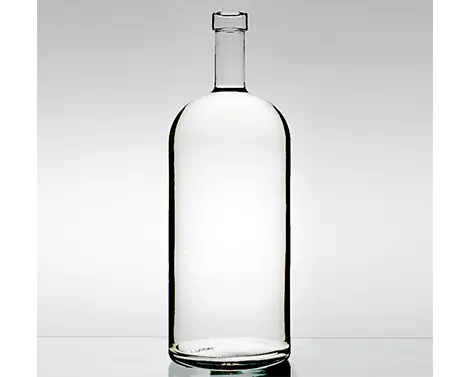 1.75L personalizza il modello inciso bella bottiglia di Cognac ad alta selce