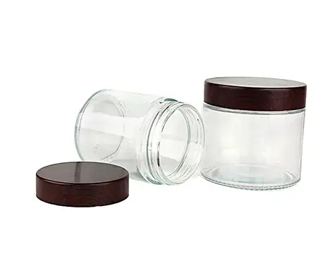 Barattolo di vetro per farina di selce da 150ml