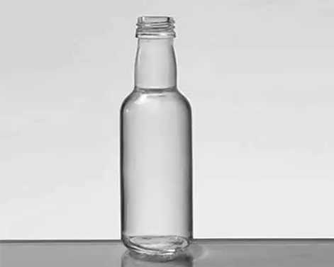 Bottiglie di vetro per liquori rotondi