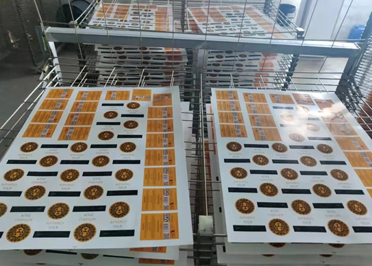 glass bottle decal labels for printing