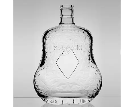 Bottiglia di Cognac Flint Extra bianca con Design alla moda di forma unica da 1,5 litri 1500ml
