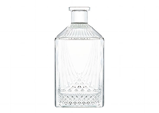 Bottiglie Extra White Flint Square 750ml Glass Vodka Rum Bourbon Tequila
