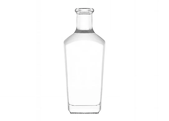 China Falvor Bottle bottiglie di alcol Extra Flint di forma quadrata da 750ml