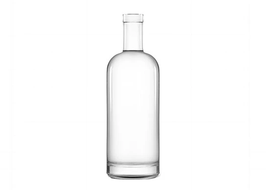 Bottiglie di liquore da 75cl con contenitore in vetro Extra bianco a Base spessa rotonda