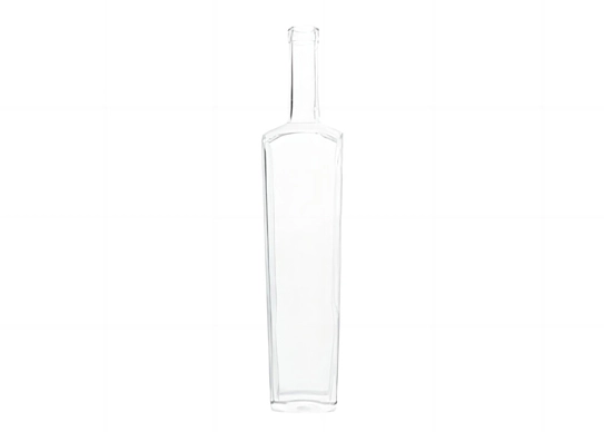 Bottiglia di liquore dal Design accattivante bottiglie di liquori quadrati 750ml