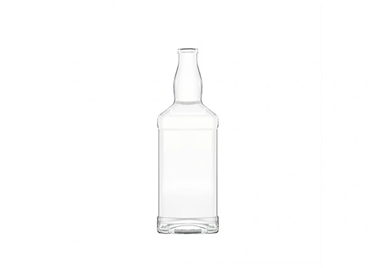 Bottiglia di whisky quadrata apertura del tappo di sughero in vetro Premium da 700ml