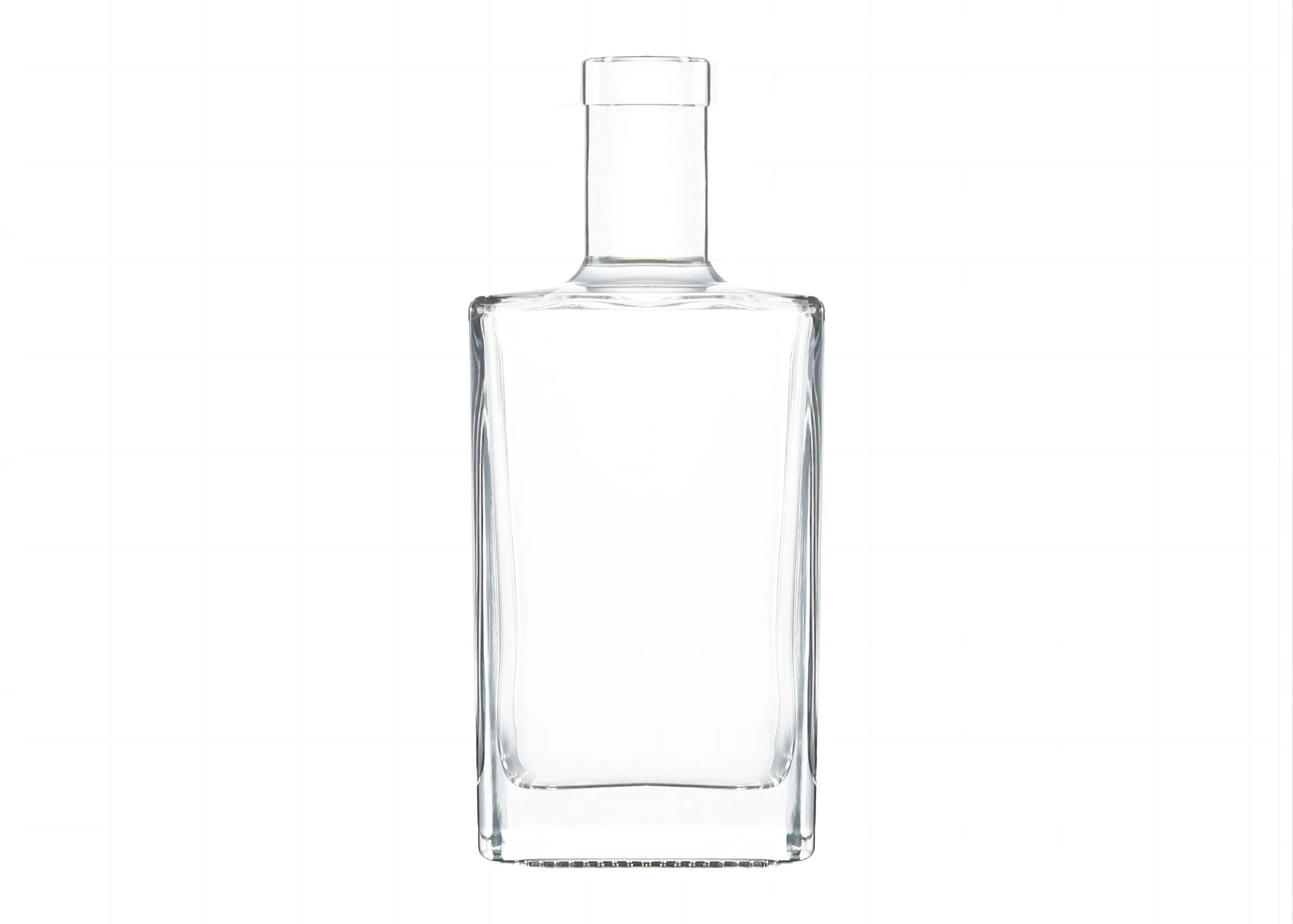 Bottiglia di Gin da 500ml confezione Premium Decanter in vetro Flint Extra