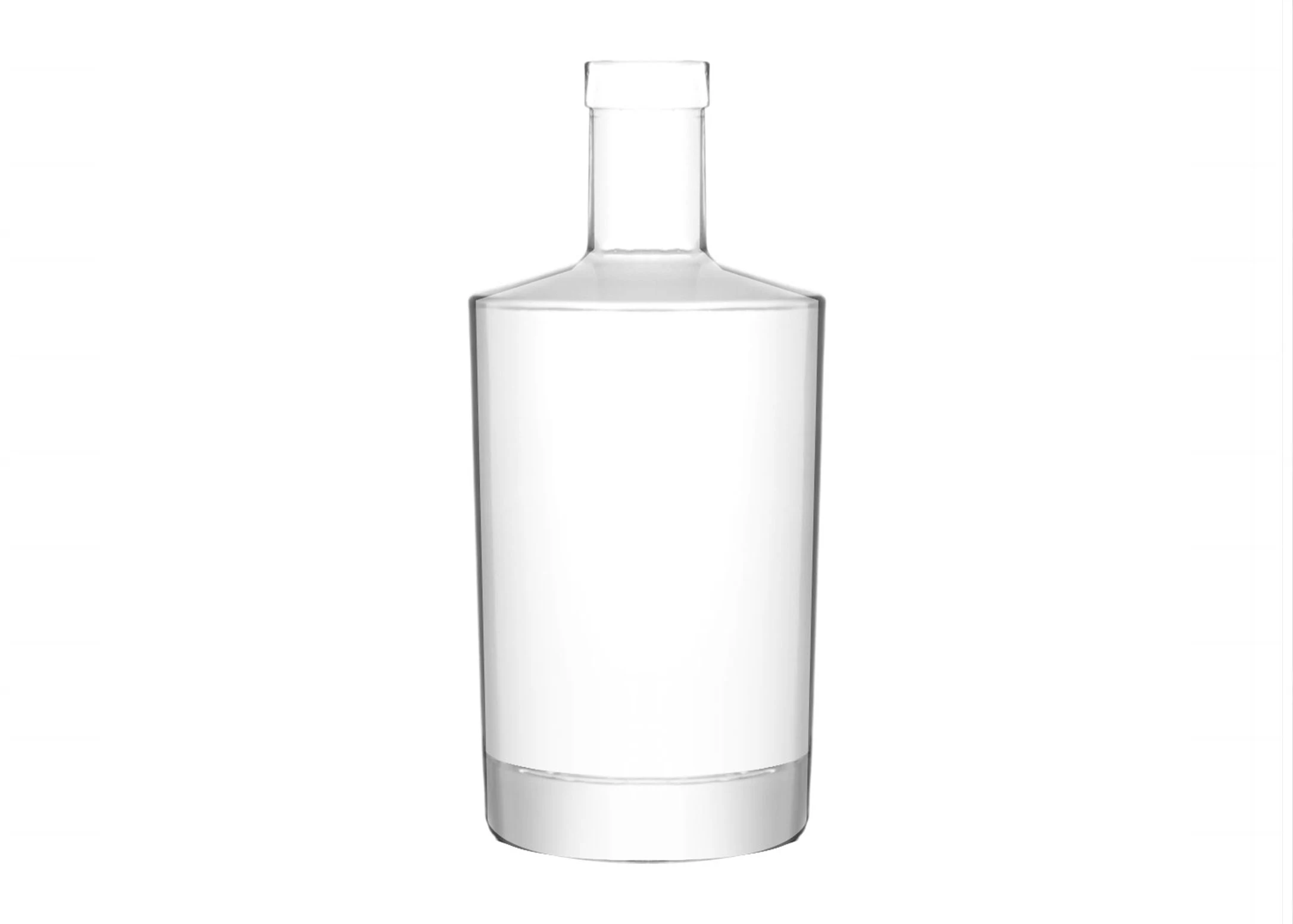 Bottiglia di Rum da 500ml vuota Extra Flint Glass Luxury Quality