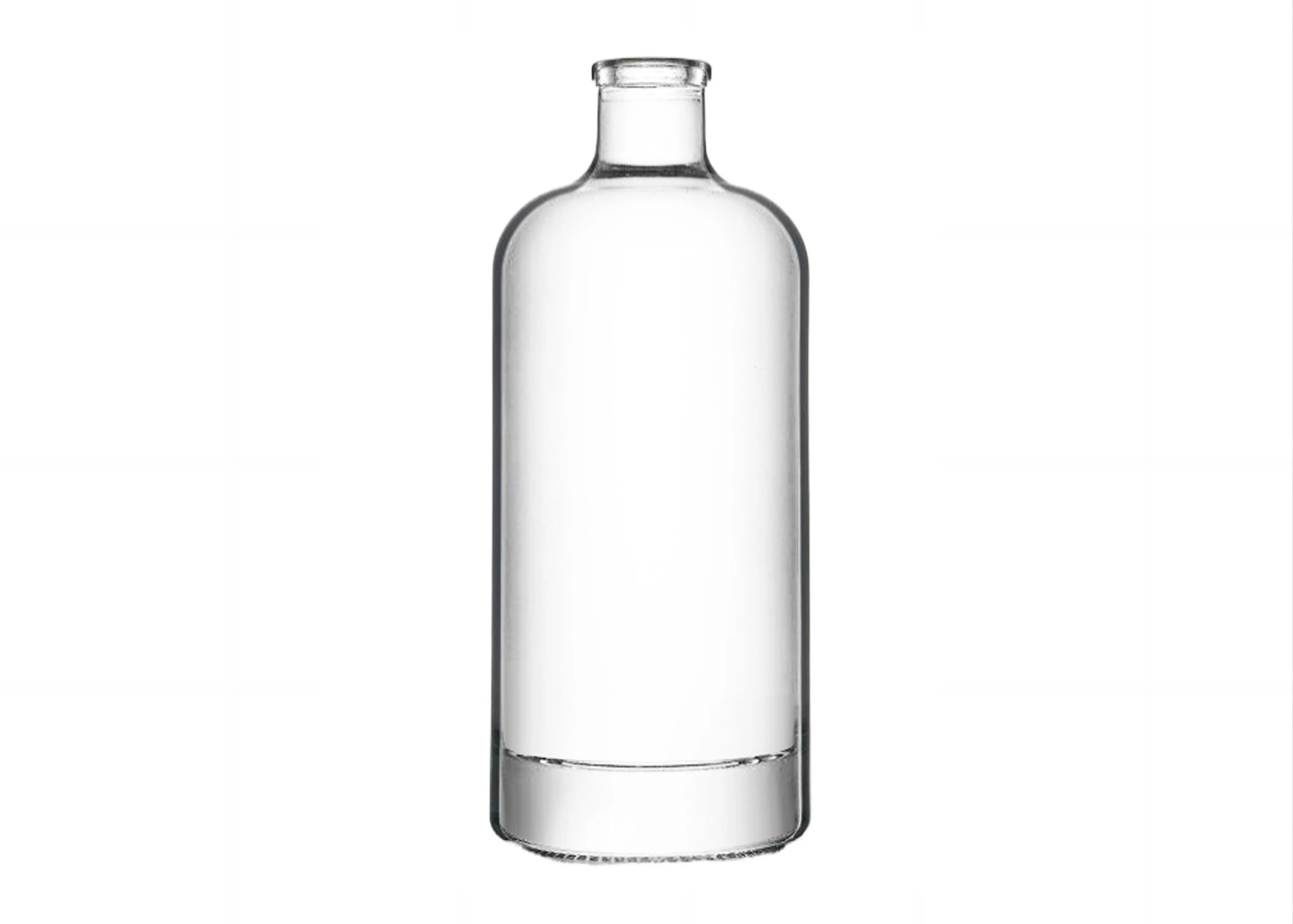 Bottiglia di vetro a Base pesante da 500ml a basso MOQ