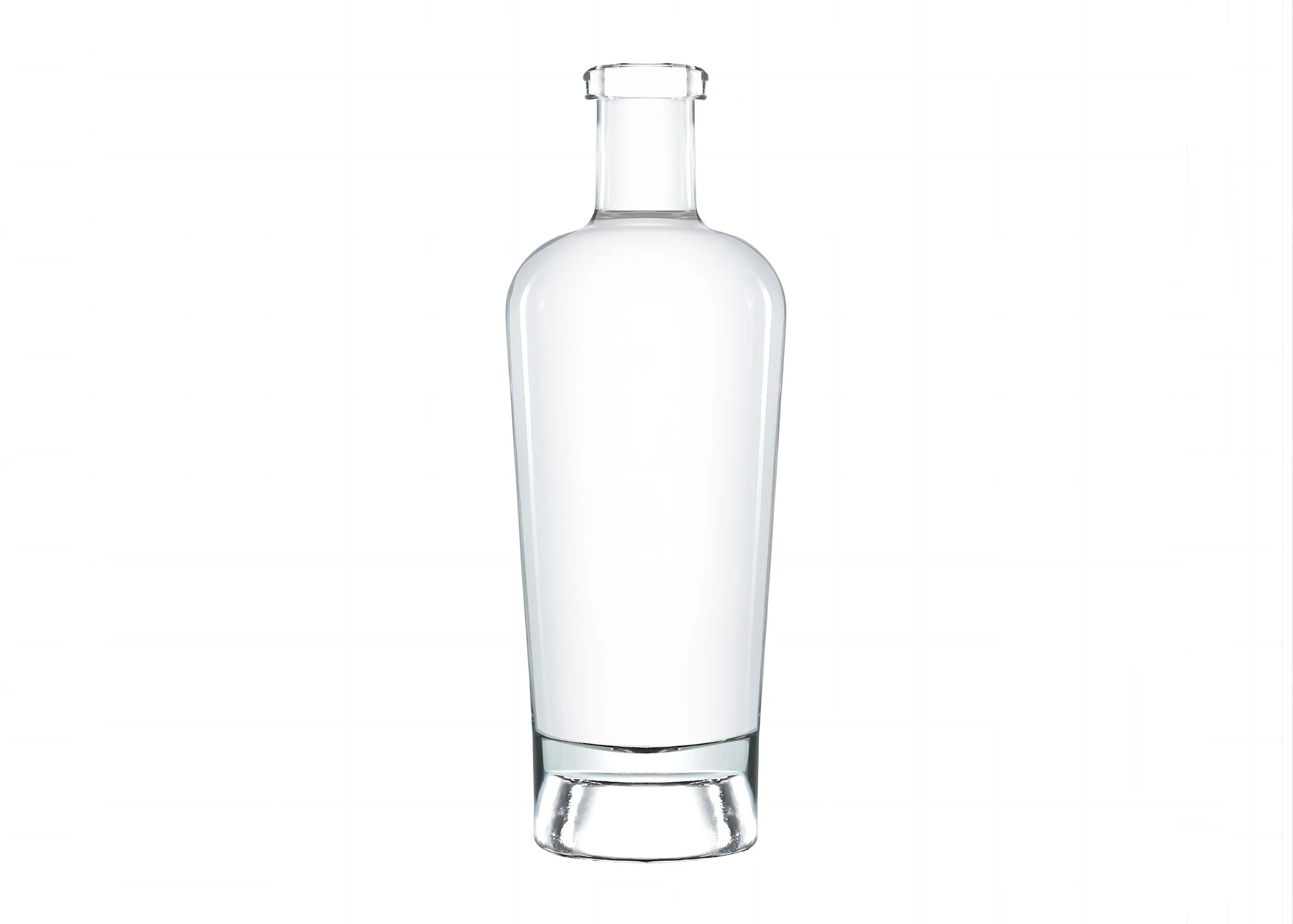 Imballaggio in vetro per bottiglia di alcol da 500ml di nuovo Design