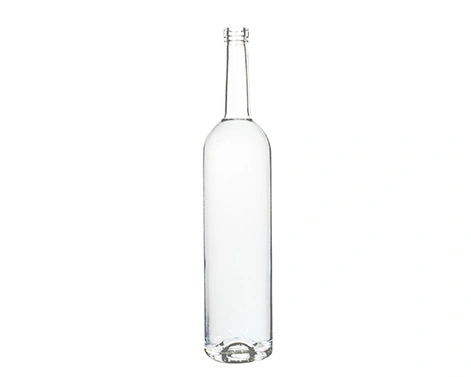 RSG bottiglia di liquore rotonda alta 1000ml con Base sottile