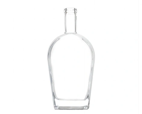 Decanter per bottiglie con fondo spesso di forma unica in cristallo da 1000ml