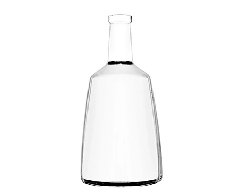 Imballaggio della bottiglia di Rum trasparente rotondo da 1000ml di nuovo Design