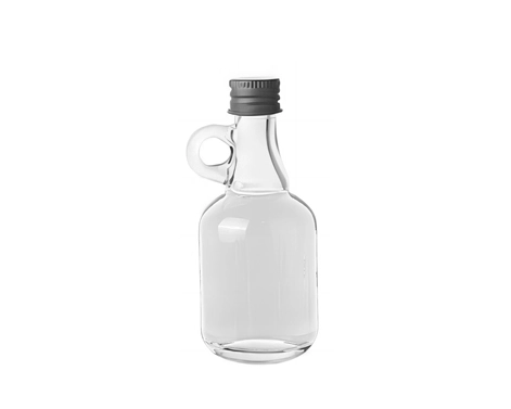 Bottiglia di liquore vuota da 50ml con manico piccolo per Vodka Gin Tequila con GPI