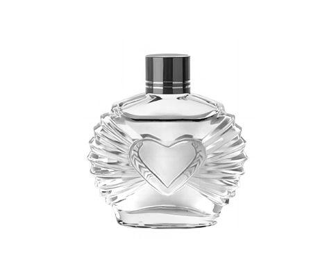 Bottiglie di liquore da 50ml Crystal Clear e squisitamente progettate con tappi a vite