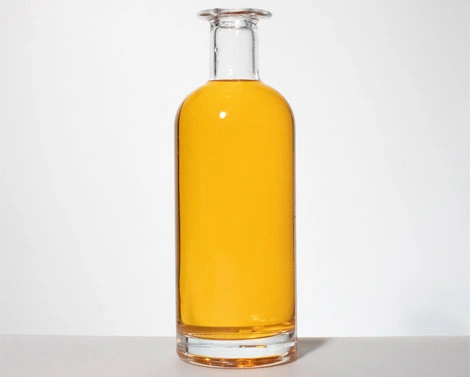 Bottiglie di Gin da 750ml di forma rotonda bottiglie di liquore vuote Extra Flint da 75cl