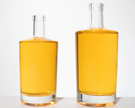 Bottiglia di COGNAC vuota con BASE spessa SUPER FLINT 75CL